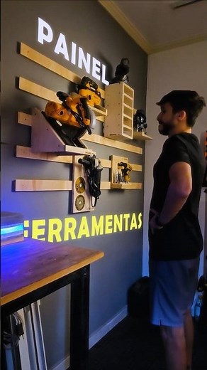 Tool Panel 🛠️ #diy