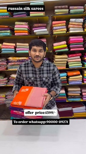 No cod store address link in bio How To order ?(whatsapp:90000-09271) - Take A Screenshot Of The Product - Send It On Whatsapp & - Sales Team -90000-09271 & - online payment, DTDC Delivery & - Get It Delivered To Your Door Step. - [ ] T&C : 1) all sarees must be dry washed (open box video is must) 2. colors will be slightly different due to photographic exposure 3. any order for exchange must be done through dtdc from coustmer end 4. any product is found damaged, you will need to return the parc