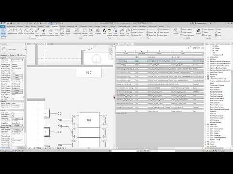 Revit Furniture 01 Placing and Tagging