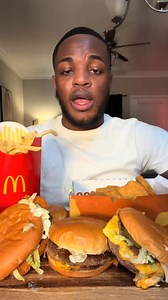 McDonald's triple cheeseburger go crazy | GMAC Foodie