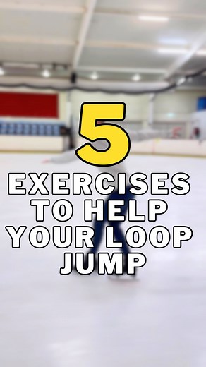 Ice Skating Tutorial | 5 exercises to help that Loop jump! We previously did 5 exercises to help your flip & lutz jump, so it’s only right we do loop as well!... | Instagram