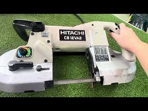 日立 HITACHI 120mmロータリバンドソー CB12VA2 簡易動作確認動画【工具一番館 買取/販売】