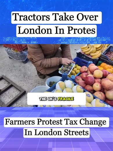 UK’s Fragile Food Chain Exposed by Protest |AB #UKFarmers #InheritanceTaxUK #FarmersProtestUK #UKNews #FarmLifeUK