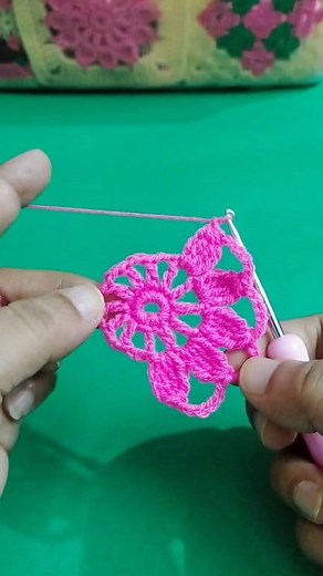 171K views · 2.7K reactions | Very Beautiful Pink crochet daisy flower new pattern.#reels #reelsvideo #crochet #knitting #diy #art #tips #artist #howto #tutorial #flowers #crochetflower #viralpost #fbyシvideo #reelschallenge #fbpost#rabiasaira | Rabia Saira | Facebook