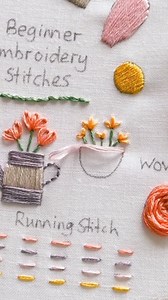 Learn embroidery the easy way 😉 With the stitch sampler beginner kit you can follow our step-by-step video instructions and learn the 8 basic embroidery stitches just like Amy: “I have always wanted to do embroidery but thought I wasn't skilled enough or didn't have enough time to learn and advance enough to enjoy it. Boy I was seriously wrong. Julie's teaching style, and detailed videos literally helped me finish a project in 5 days, WHAT! I have found my new hobby, and I could not be more tha