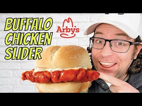 Arby's Buffalo Chicken Sliders Review