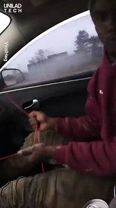 5.1M views · 92K reactions | "The windshield wipers stopped working so we tied some string to each wiper and started working the wipers ourselves"  | UNILAD Tech | Facebook