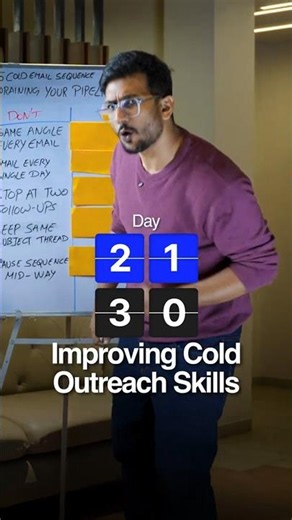 Cold Email Sequence Mistakes Draining Your Pipeline | Day 21/30 Improving Cold Outreach Skills