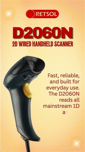 Meet the Retsol D2060N — your ultimate scanning partner for every business need.