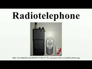 Radiotelephone