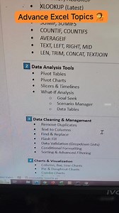 870K views · 7.4K reactions |   Advance Excel Topics For High Paying Job Top Company #AdvanceExcel #exceltricks #exceltips | Progress Computeredu | Facebook