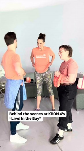 Did you happen to catch Rhythm & Motion promoting Bay Area Dance Week on KRON 4’s “Live! In the Bay?” We had a blast promoting our vibrant dance community and this Friday’s kickoff event live on air! Check out this behind the scenes footage here (and the full segment in an upcoming post.) Join us this FRIDAY, APRIL 25 for the official kick off of Bay Area Dance Week! Presented by Dancers’ Group, Rhythm & Motion and Bopsidy 12-1pm Union Square, SF (the big open plaza) Let’s show the City how danc