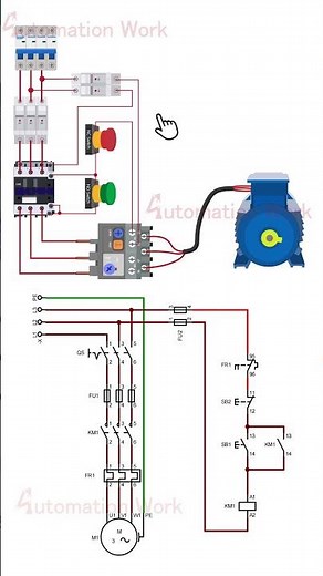 Overload protection for 3-phase AC motors