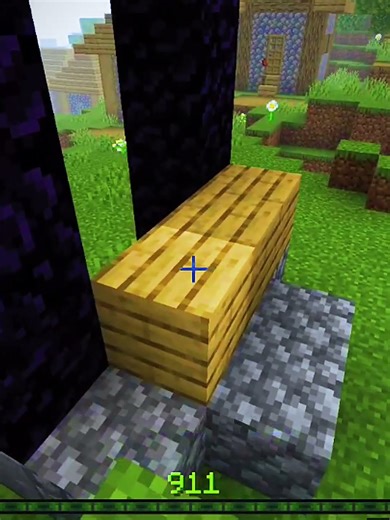 Activate nether portal without flint and steel 😉