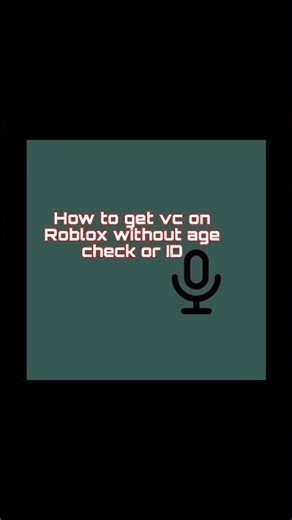 How To Get Vc On Roblox Without An Age Check Or ID Easy Working 2026✅