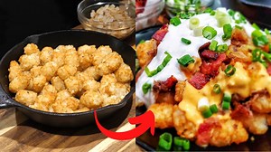 Crispy Loaded Tater Tots