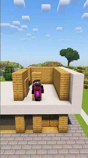 Pool House Minecraft Tutorial 🌊 ##builds #buildhacks #minecrafttutorial #foryou #blender #shorts