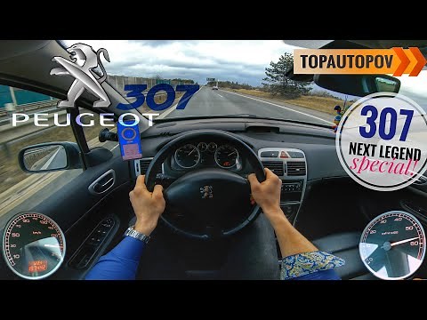 Peugeot 307 2.0i (100kW) |73| 4K TEST DRIVE – SOUND, ACCELERATION, ENGINE & ELASTICITY🔸TopAutoPOV