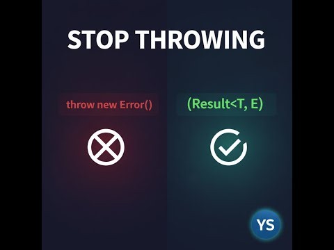TypeScript Error Handling: Result Types, never & Typed Errors