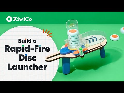 How to Build a Rapid-Fire Disc Launcher | KiwiCo