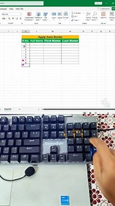 #ExcelHacks #AutoBorder #ExcelShortcuts #MSExcelTips #OfficeTricks #ProductivityHacks #ExcelMagic #WorkSmarter #TimeSaver #ExcelFormatting Auto Border in Excel with One Shortcut – This Will Blow Your Mind! 🎯 Manually adding borders? STOP! This hidden Excel shortcut lets you add perfect cell borders in just 1 second — no mouse, no mess. 💡 In this lightning-fast tutorial, you’ll discover: The exact shortcut to apply auto borders A clean, professional look for any table Perfect for data entry, re