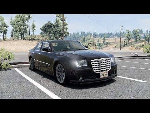BeamNG.drive - Chrysler 300C SRT8 (LX) 2008 - Car Show Test Drive Crash .