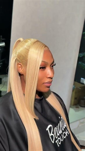 Half up half down frontal wig installation with base and swoop baby hairs #hdlace #lacefrontal