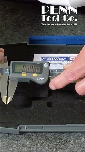 Fowler Bluetooth Digital Calipers #precisiontools #tools #cncmill
