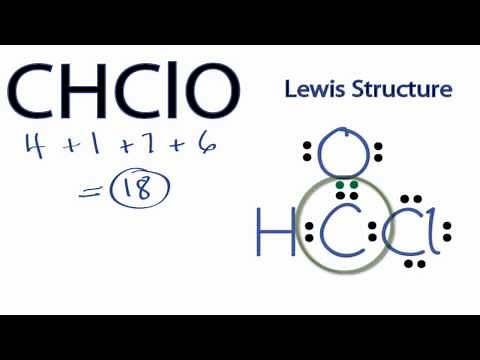CHClO Lewis Structure: How to Draw the Lewis Structure for CHClO
