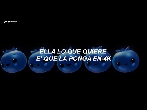 Frutitas bailando con 4k de fondo con letra