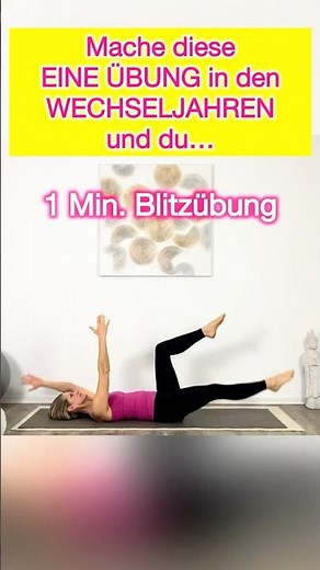 Fit in den Wechseljahren | flacher Bauch | kraftvoller Beckenboden | gesunde Haltung | fitter Rücken