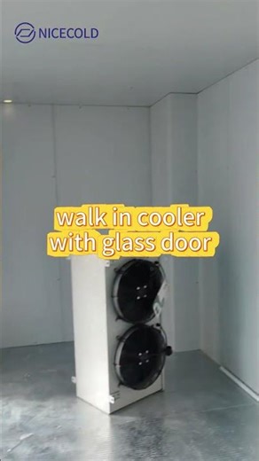 Our walk in cooler is under installation