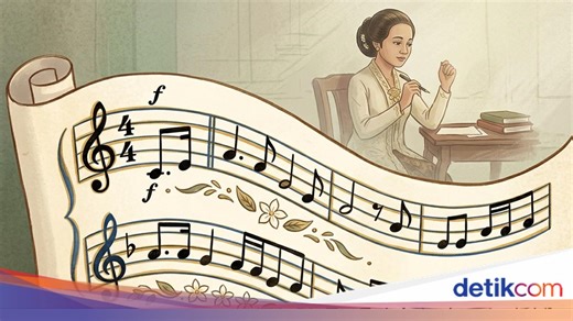 Lirik Lagu Ibu Kita Kartini Ciptaan Wage Rudolf Supratman dan Not Angkanya