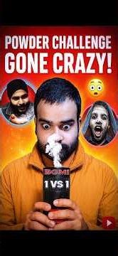 Harne Wale Pe Powder Udaya 😱 | BGMI Funny Challenge | #Shorts 😂