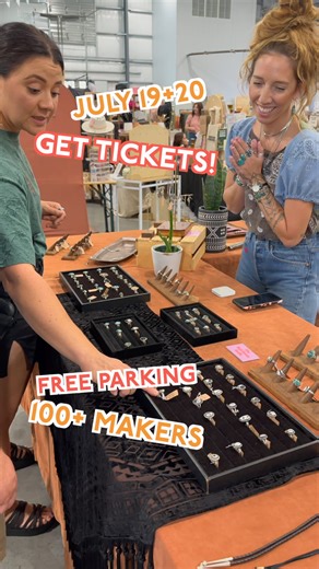 ⏰Early Bird Special⏰ ⭐️VIP Tickets Available Online ONLY ⭐️ ☀️Nashville Summer Market for Makers 🗓July 19 20 ⏰11am-5pm 90 Small Businesses: ❤️Boutiques ❤️Home Goods ❤️Jewelry And so much more! VIP Ticket Include: ⭐️Market access ALL WEEKEND ⭐️Dedicated VIP line ⭐️Exclusive Preview Hour (Saturday 10am - 11am) ⭐️Special Edition cotton market tote ($10 value) 🚙Free Parking with Prepaid Tickets 🧒KIDS Under 12 are FREE Located in Nashville at: The Fairgrounds Nashville 255 Wedgewood Ave. Nashville