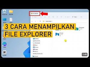 15 Cara Menampilkan File Explorer di Windows 10 / 11 serta Pasangkan ke Taskbar