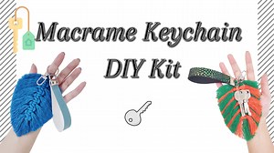 Watch SHUANGART Macrame Keychain DIY Kit on Amazon Live