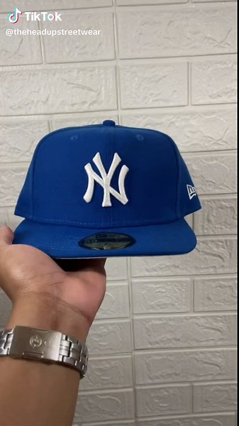 Blue New Era Cap - Trendy Streetwear Collection
