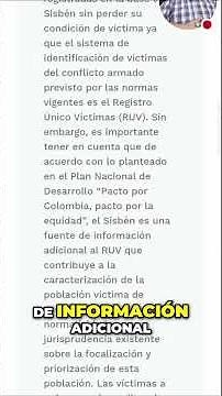 SISBEN y Víctimas del Conflicto: Guía Esencial en Español