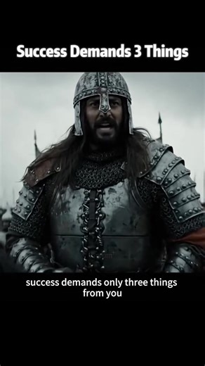 Success Demands Three Key Elements for Achievement