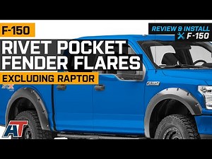 2018-2020 F150 Rivet Pocket Fender Flares Review & Install