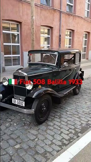 🇮🇹 Fiat 508 Balilla 1933
