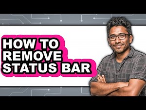 How to Remove Status Bar (full Guide)