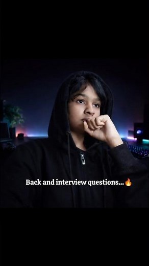 backend interview questions #coding #tech #html #css #interview