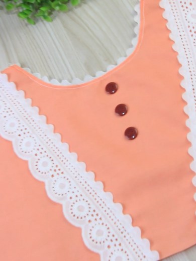 Tutorial: Cómo hacer una pechera elegante y delicada en pocos pasos