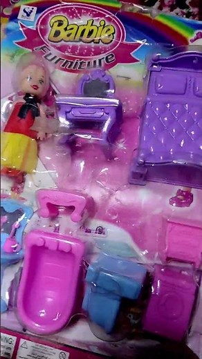 Unboxing Mini Cooking set _ miniature full plastic kitchen Set Installation Satisfying ASMR video