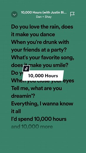 10,000 Hours - Dan Shay & Justin Bieber: Lyrics, Ringtone, and More!