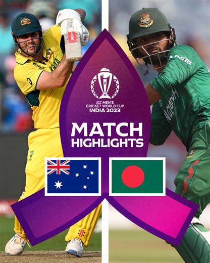 Australia charge into the #CWC23 semi-finals with a thumping win over Bangladesh 🔥 #AUSvBAN Match highlights 📹 | ICC - International Cricket Council