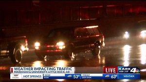 13K views · 15 reactions | Mitch McCoy reports Live near Markham and University with the latest on the road conditions . | KARK 4 News | Facebook