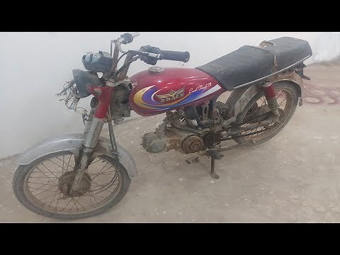 Old and Rusted MOTORCYCLE Restoration | Restoring Old Grace Motorcycle